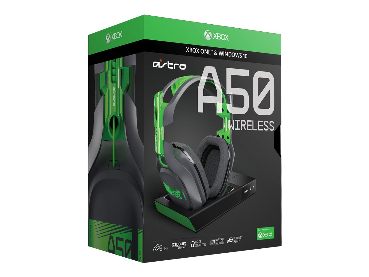 Astro A50 Gen 4 (Xbox®) Professional wireless gaming headset and base  station for Xbox One, Xbox Series X/S, PC, and Mac® at Crutchfield