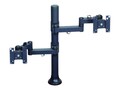 Premier Mounts Dual Display Articulating Arms on 28 Tube with Grommet Base, MM-AH282, 31896997, Stands & Mounts - Desktop Monitors