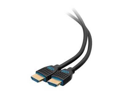 C2G 4K 60Hz In-Wall CMG (FT4) Rated Performance Series Ultra Flexible High Speed HDMI Cable, 6ft, C2G10377, 41222513, Cables