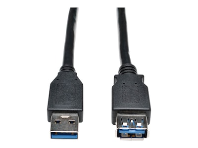 Tripp Lite USB 3.0 Type A M F SuperSpeed Extension Cable, Black, 3ft, U324-003-BK, 37217027, Cables Tripp Lite USB 3.0 Type A M F SuperSpeed Extension Cable, Black, 3ft, U324-003-BK, 37217027, Cables