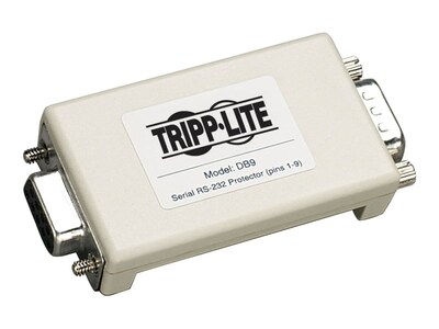 Tripp Lite Network Dataline Surge RS-232 Protector for M F 9 Pin Port, DB9, 180395, Surge Suppressors Tripp Lite Network Dataline Surge RS-232 Protector for M F 9 Pin Port, DB9, 180395, Surge Suppressors