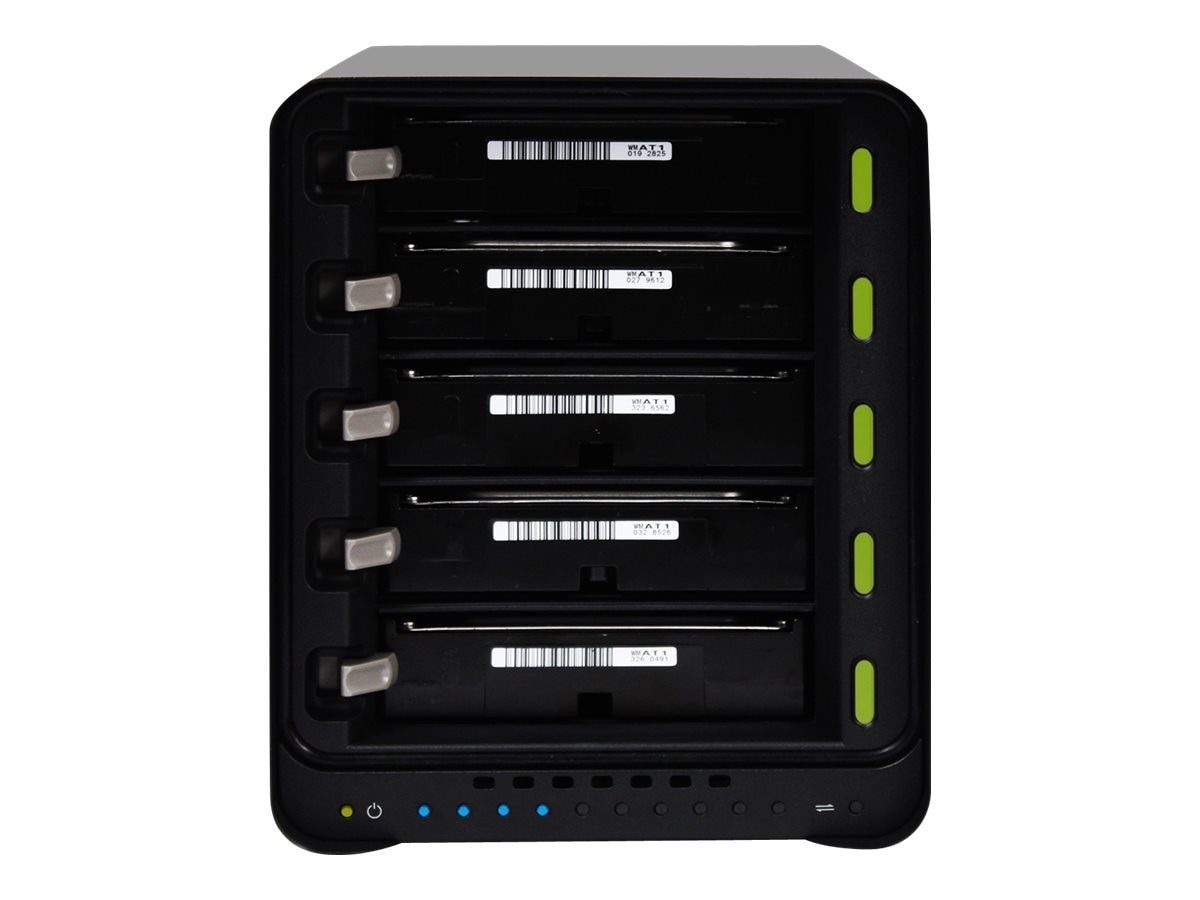 5C 5-Bay USB 3 Type C Storage Array w 3TB SATA NAS Hard Drives