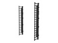C2G Vertical Cable Management Kit for 12RU Swing-Out Wall Mount Cabinet, SWMVFK12RU, 35130294, Rack Cable Management