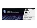 HP 83A (CF283AD) Black Original LaserJet Toner Cartridges (2-pack), CF283AD, 18769838, Toner and Imaging Components - OEM