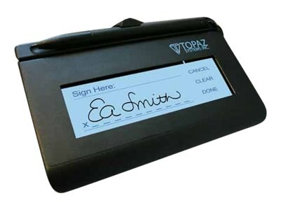 Topaz Open Box SigLite LCD Signature Capture Device with HID Interactive USB Interface, T-L460-HSB-R                  , 42151619, Signature Capture Devices