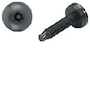 Middle Atlantic Star Post Screws with Washers (50) Pieces Black Finish, HTX, 6681388, Tools & Hardware