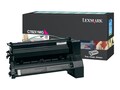 Lexmark Magenta Extra High Yield Return Program Toner Cartridge for C782 Series Printers, C782X1MG, 7644394, Toner and Imaging Components - OEM