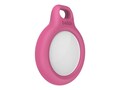 Belkin Secure Holder with Key Ring for AirTag - Pink, F8W973btPNK, 41271328, Carrying Cases - Other