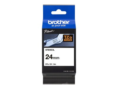 Brother 0.94 x 9.8' Stencil Tape for P-Touch, STE151, 18109291, Paper, Labels & Other Print Media