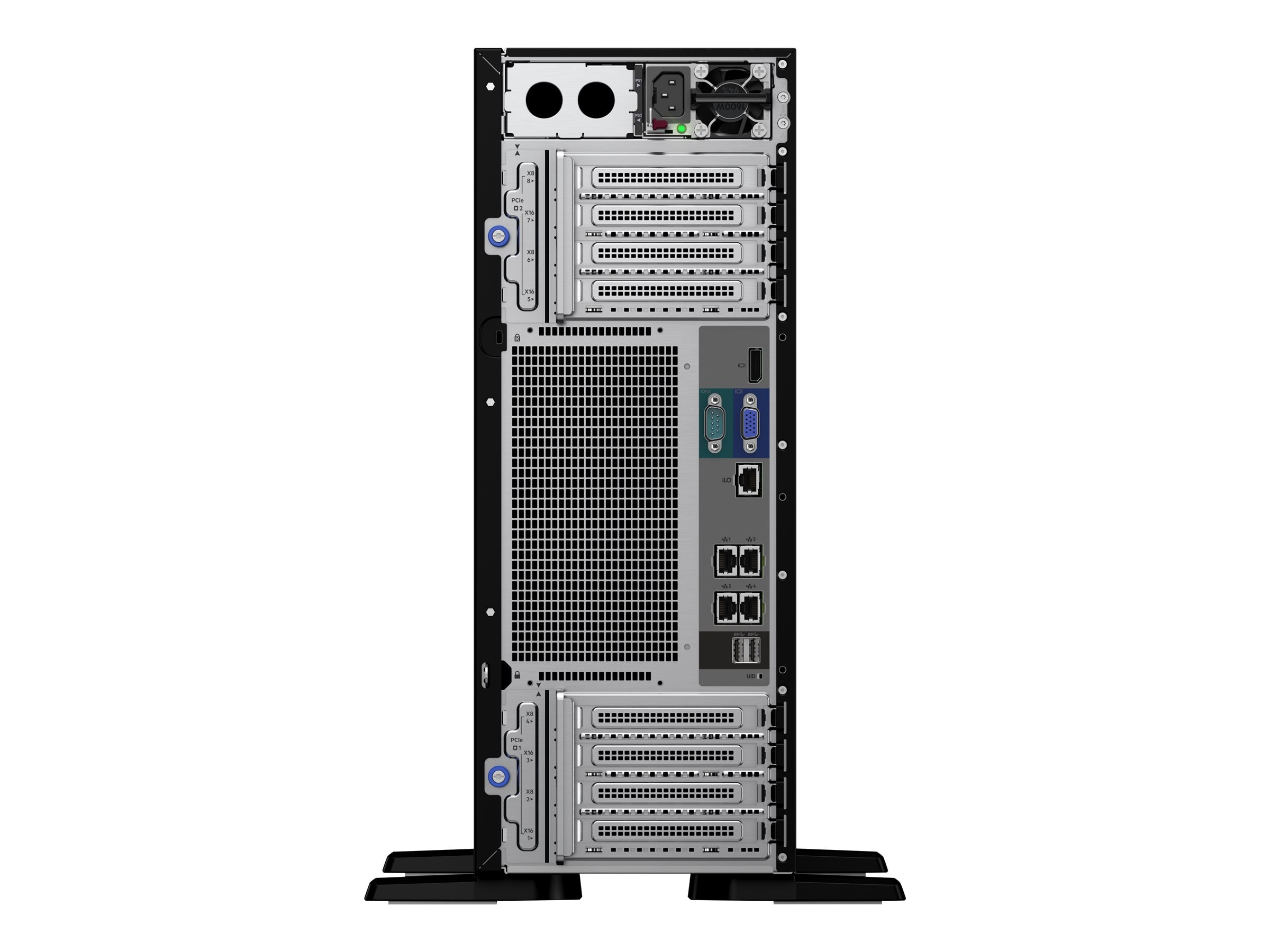 HPE ProLiant ML350 Gen10 Tower (2x)Xeon 12C Gold 5118 2.3GHz 32GB 8x2.5 HP  bays P408i-a 4xGbE 2x800W