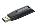 Verbatim 128GB Store 'n' Go V3 USB 3.0 Flash Drive - Gray, 49189, 16998071, Flash Drives