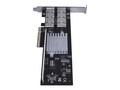 StarTech.com Dual Port QSFP+ Server NIC Card - PCIe - Intel XL710 QDA2 Chip, PEX40GQSFDPI, 35063044, Network Adapters & NICs