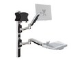 Capsa AX Wall Arm with CPU Holder, 202006K, 35989867, Stands & Mounts - Desktop Monitors