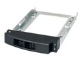 QNAP 2.5 Tray for 24-Bay ES NAS, TRAY-25-NK-BLK04, 38303664, Drive Mounting Hardware