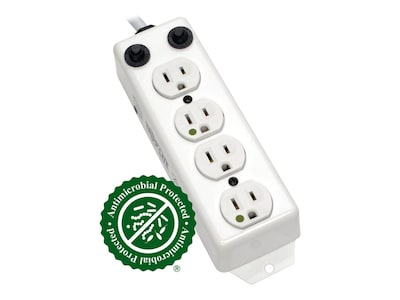 Tripp Lite Medical-Grade Power Strip, UL 1363A Compliant, (4) 15A Outlets, Safety Covers, 7ft Cord, PS-407-HG-OEM, 34224635, Power Strips Tripp Lite Medical-Grade Power Strip, UL 1363A Compliant, (4) 15A Outlets, Safety Covers, 7ft Cord, PS-407-HG-OEM, 34224635, Power Strips