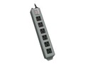 Tripp Lite Power Strip (6) 5-15R Outlets, 15ft cord, All Metal, Lighted Master Switch, UL24CB-15, 13000069, Power Strips