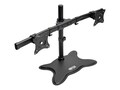 Tripp Lite Open Box Dual-Monitor Desktop Mount Stand for 13 to 27 Flat-Screen Displays, Black, DDR1327SDD                    , 42009135, Stands & Mounts - Desktop Monitors