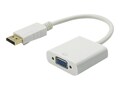Axiom DisplayPort to VGA M F Adapter, White, 5-Pack, 57Y4393-5PK-AX, 34636103, Adapters & Port Converters
