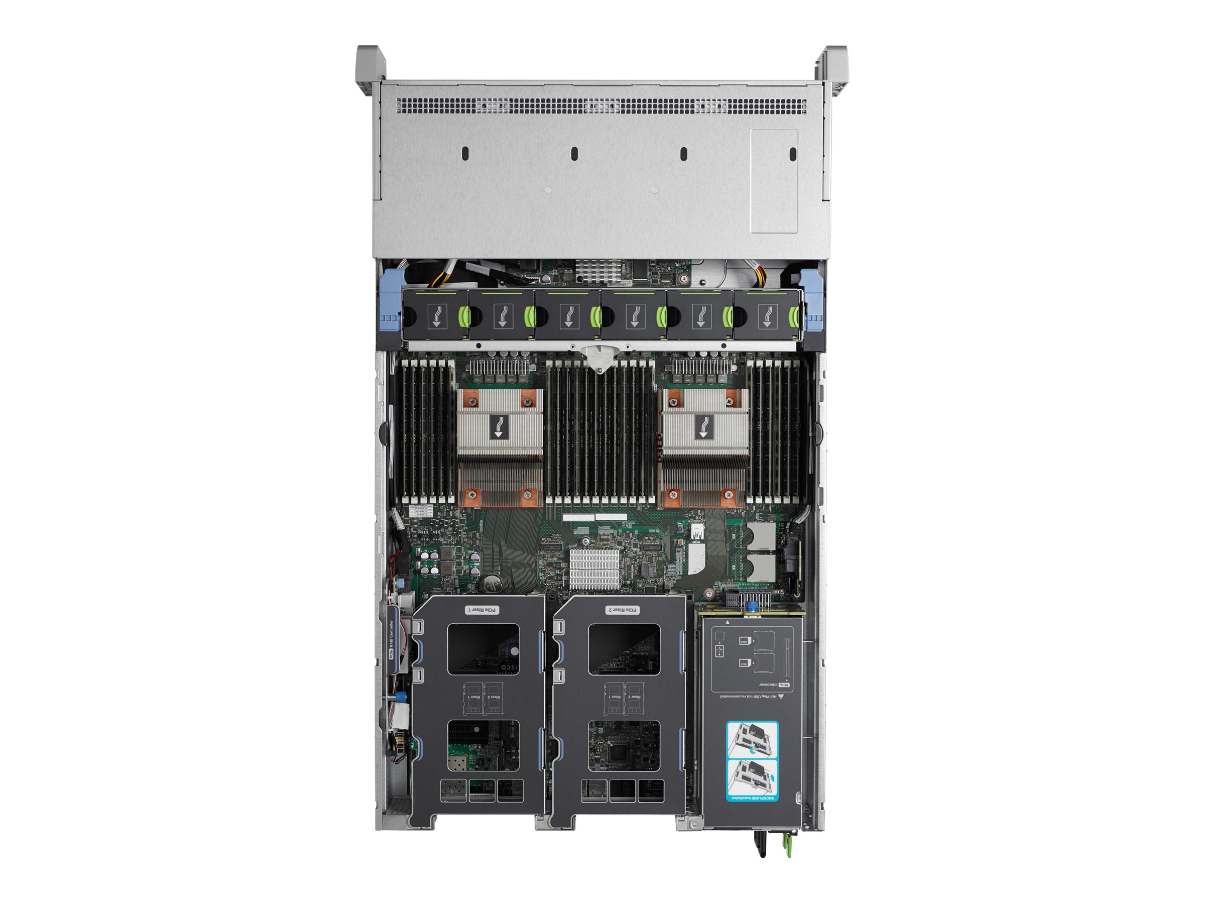 Cisco UCS C240 M4SX (2x)Xeon E5-2680 v4 256GB 24x1.8TB SAS (UCS