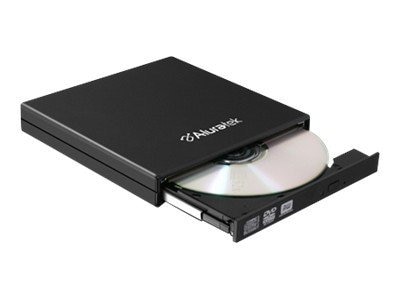 Aluratek 8x External Slim DVD USB 2.0 External Burner w Tray