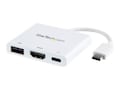 StarTech.com USB-C to 4K HDMI Multiport Adapter with PD and USB 3.0 Type A Port, White, CDP2HDUACPW, 33395627, Adapters & Port Converters StarTech.com USB-C to 4K HDMI Multiport Adapter with PD and USB 3.0 Type A Port, White, CDP2HDUACPW, 33395627, Adapters & Port Converters