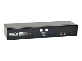 Tripp Lite B004-DUA2-HR-K Main Image from Left-angle