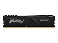 Kingston FURY Beast 32GB PC4-25600 288-pin DDR4 SDRAM UDIMM Kit, KF432C16BBK2/32, 41293909, Memory