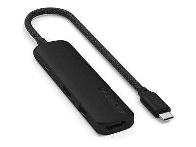 Satechi 4-in-1 USB-C Slim Multi-Port Dock, ST-P4SK , 41806537, Docking Stations & Port Replicators Satechi 4-in-1 USB-C Slim Multi-Port Dock, ST-P4SK , 41806537, Docking Stations & Port Replicators