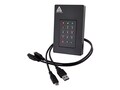 Apricorn 4TB Aegis Fortress L3 USB 3.1 3.2 Portable Hard Drive, AFL3- 4TB, 36346396, Hard Drives - External