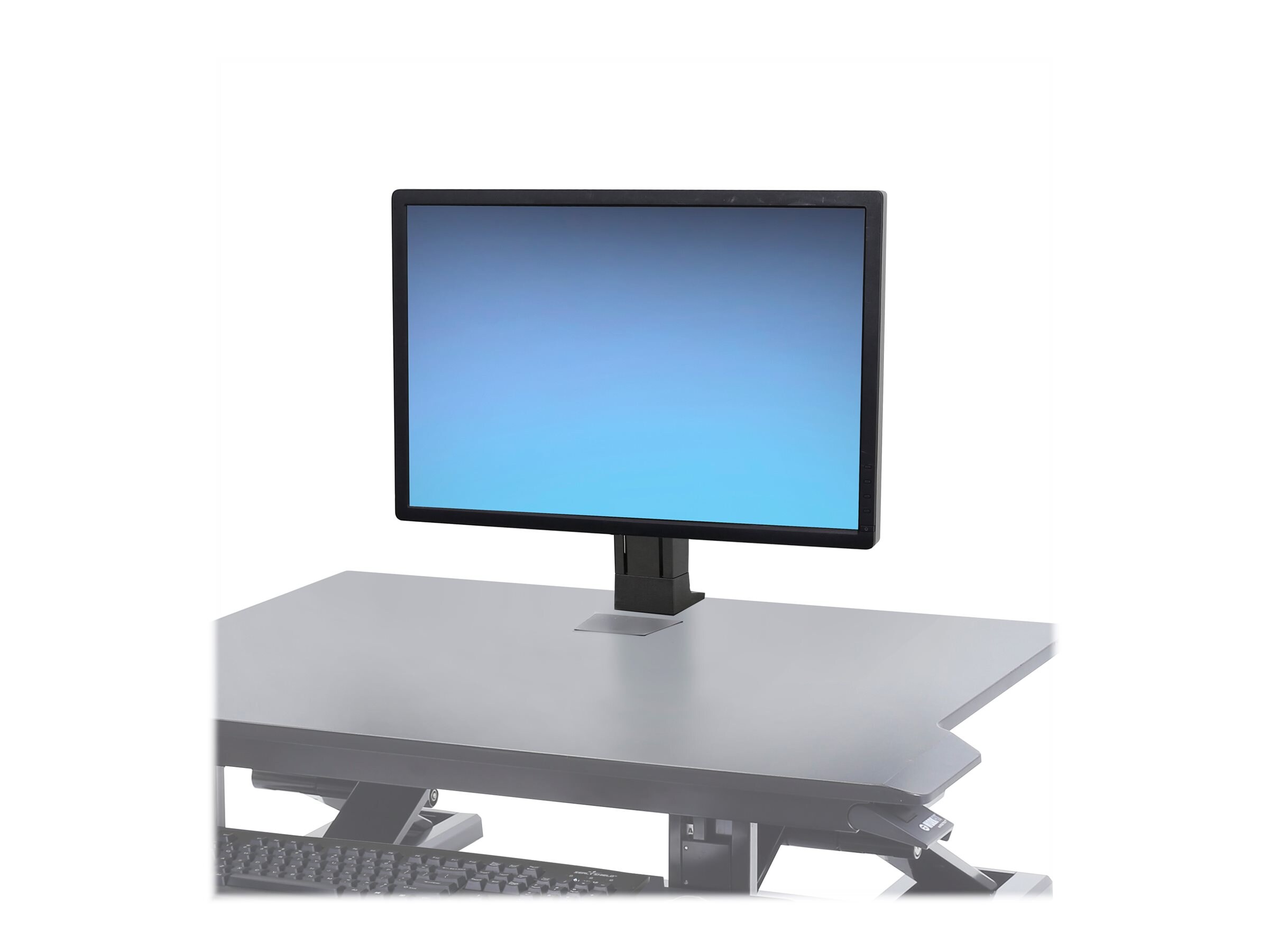 NEW Ergotron 97-935-085 WorkFit Universal Single LD cheapest Monitor Desktop Mount Kit