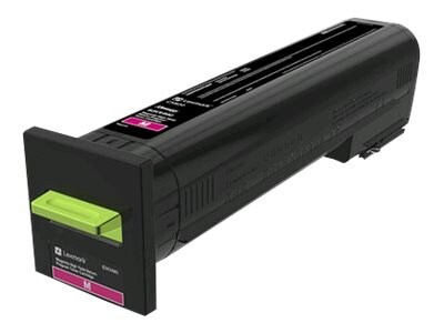 Lexmark Magenta High Yield Return Program Toner Cartridge for CX820, CX825 & CX860 Series, 82K1HM0, 31439551, Toner and Imaging Components - OEM