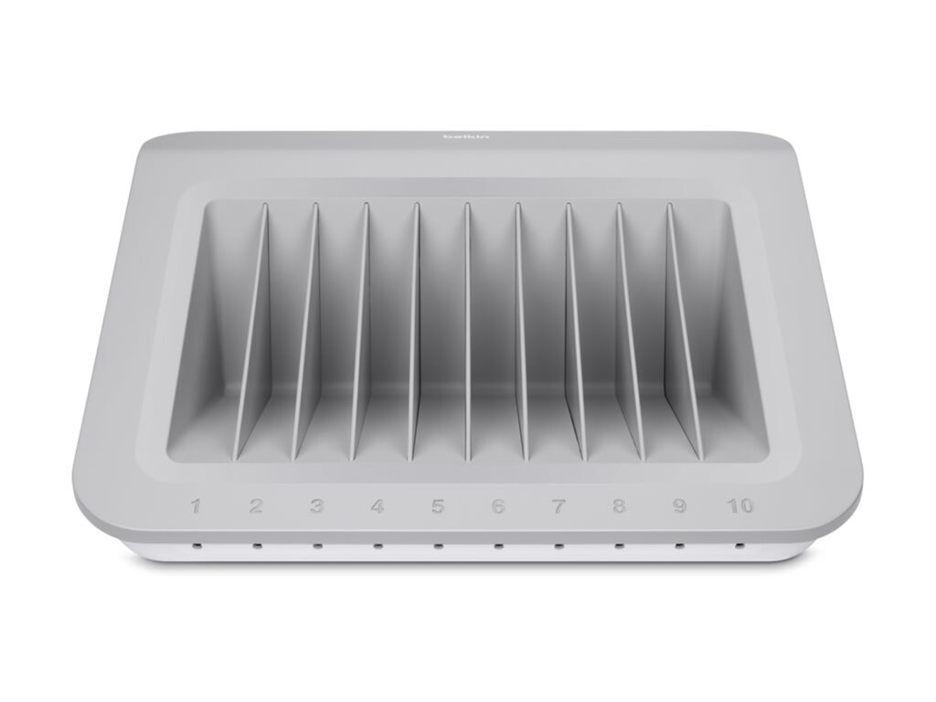 Belkin 10-Device Tablet and Laptop Charging Station w Surge (B2B074)