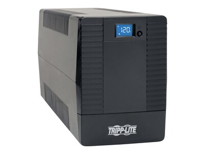 Tripp Lite UPS Tower 1000VA 560W AVR LCD PERPUSB 50 60Hz 120V Desktop 8 5-15R (OMNIVS1000LCD), OMNIVS1000LCD, 37404017, Battery Backup/UPS