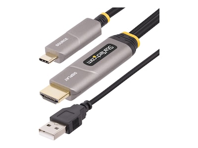 StarTech.com 4K 60Hz CL3 Rated Unidirectional USB-C to HDMI 2.0 Active Optical Cable, 30ft, 145B-USBC-HDMI4K-AOC, 41816866, Cables StarTech.com 4K 60Hz CL3 Rated Unidirectional USB-C to HDMI 2.0 Active Optical Cable, 30ft, 145B-USBC-HDMI4K-AOC, 41816866, Cables