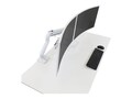 Ergotron HX Dual Monitor Desktop Arm, White, 45-476-216, 33540548, Stands & Mounts - Desktop Monitors
