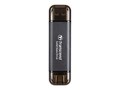 Transcend 128GB ESD310 USB Portable Solid State Drive - Black, TS128GESD310C                 , 42010706, Solid State Drives - External