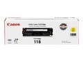 Canon Yellow 118 Toner Cartridge for imageClass MF8350Cdn, 2659B001, 10195868, Toner and Imaging Components - OEM