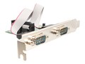 Syba Syba IO Card SI-PEX15037 2 Serial Ports PCI-E Controller Card w  Low Profile, SI-PEX15037, 18366377, Controller Cards & I/O Boards
