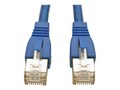 Tripp Lite Augmented Cat6 (Cat6a) Shielded STP Snagless 10G Certified Patch Cable, Blue, 5ft, N262-005-BL, 23000054, Cables