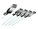 UNC Group JNP-QSFP-AOCBO-1M-U Image 1 from Left-angle