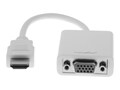 Rocstor HDMI to VGA M F, White, 6in, Y10C119-W1, 33654561, Adapters & Port Converters