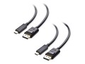 Cable Matters 8K Ready USB-C to DisplayPort Cable, Black, 1.8m, 2-Pack, 201036-BLK-1.8MX2             , 41902524, Cables