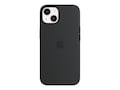 Apple iPhone 13 Silicone Case with MagSafe  Midnight, MM2A3ZM/A, 41320266, Carrying Cases - Phones/PDAs