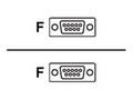 Zebra DB9 F F Serial Cable, 6ft, CBL-58918-02, 20273268, Cables Zebra DB9 F F Serial Cable, 6ft, CBL-58918-02, 20273268, Cables
