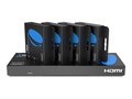 OREI 4K@30Hz 1x4 HDMI Extender Splitter (Loop) - 230ft (cat6), HD14-EX165-K                  , 42151213, Video Converters, Extenders & Splitters