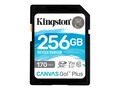 Kingston 256GB Canvas Go! Plus UHS-I SDXC Memory Card, Class 10, SDG3/256GB, 38196782, Memory - Flash