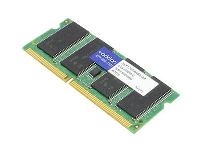 AddOn 8GB PC3-12800 204-pin DDR3 SDRAM SODIMM for Select EliteBook, ProBook Models, H6Y77UT#ABA-AA, 18201935, Memory