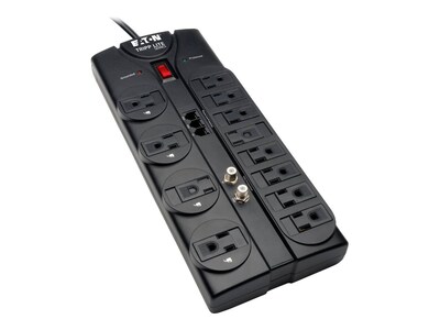 Tripp Lite Protect It! Surge Protector 2880 Joules (12) Outlets 8ft Cord Telephone, TLP1208TELTV, 10967055, Surge Suppressors