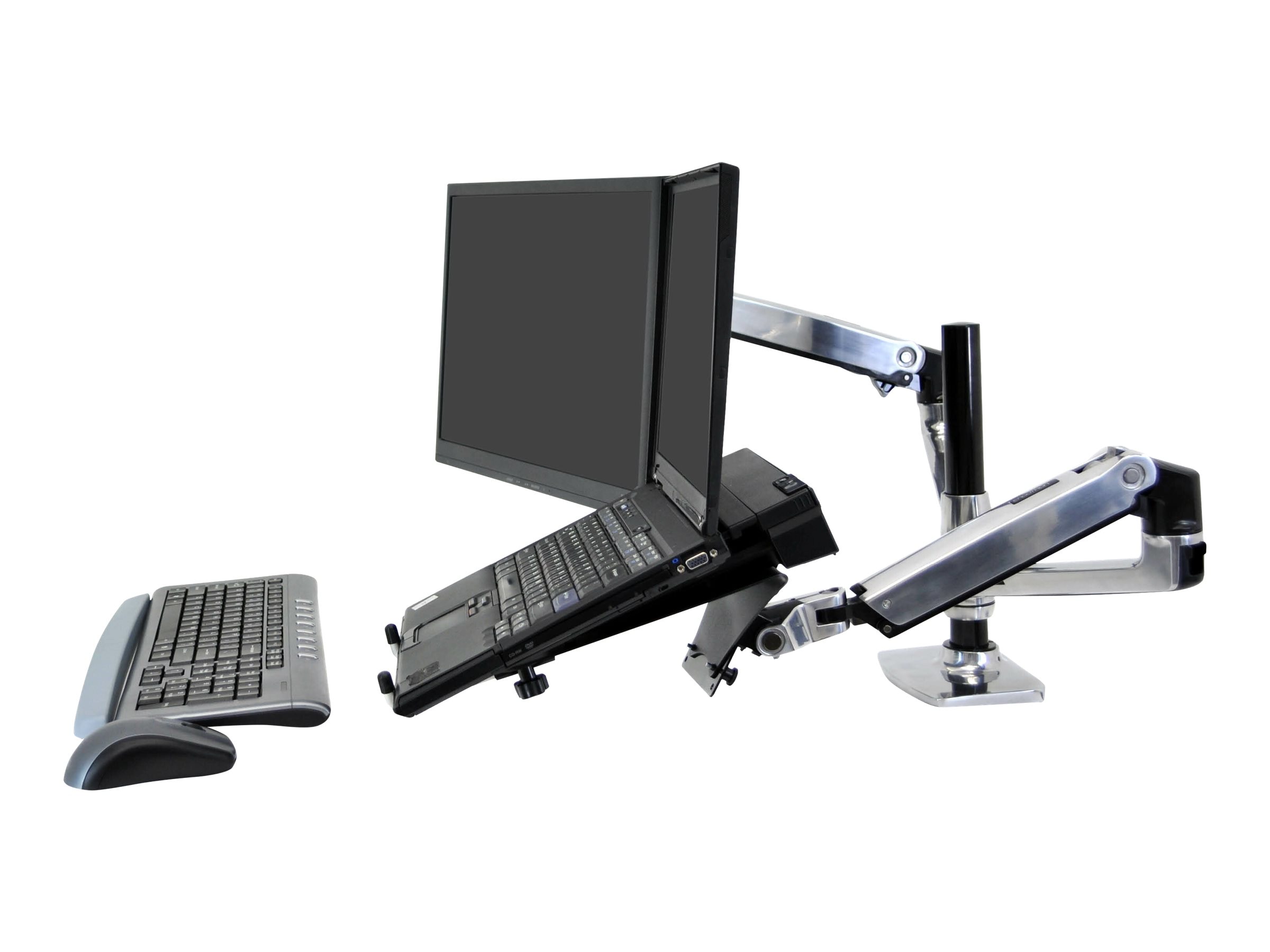 Ergotron LX Dual Stacking Arm Mount (45-248-026)