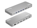 Plugable Dual 4K Display USB-C 2x HDMI 2x DisplayPort Docking Station w  100W PD, UD-6950PDH, 41502766, Docking Stations & Port Replicators